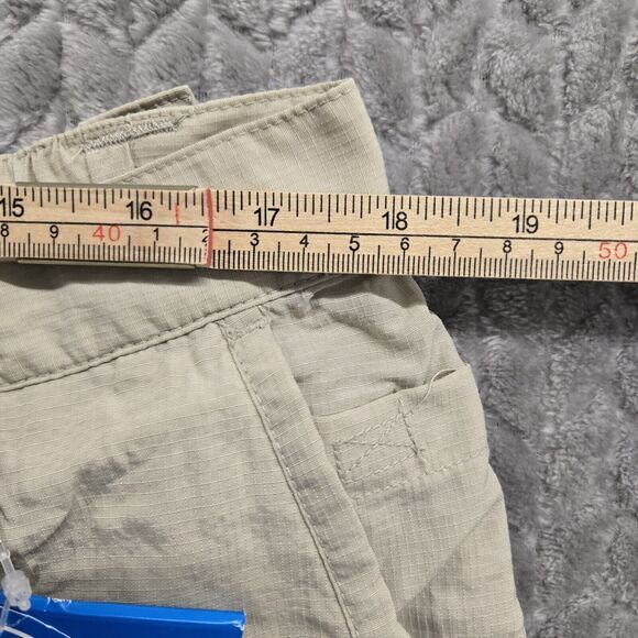 Columbia PFG Cargo Shorts Men's‎ Sz XL FM8028 Fishing Outdoors Khaki Tan Ripstop - Picture 3 of 9